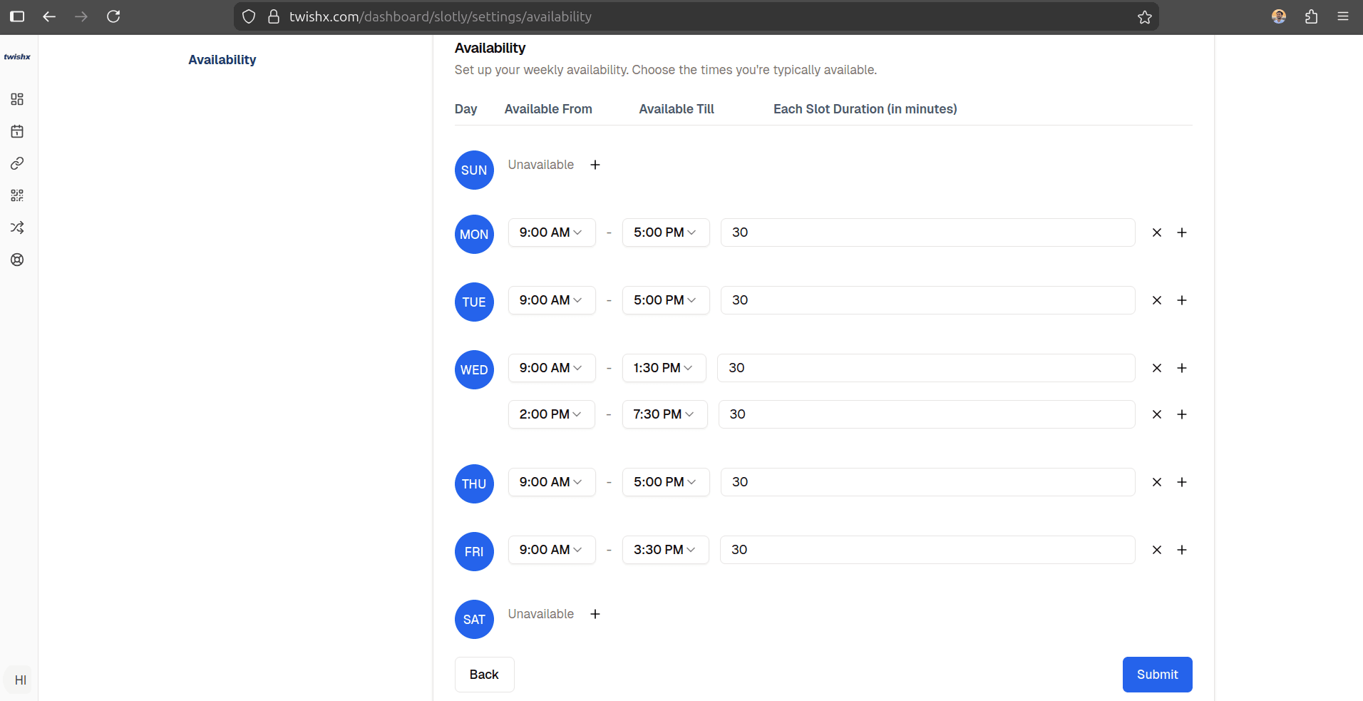 TwishX screenshot 4